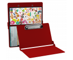 WhiteCoat Clipboard® - Red Child Life Specialist Edition